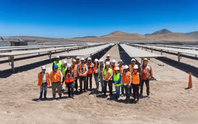 Más de 25 proveedores de la región recorren el proyecto Desierto de Atacama